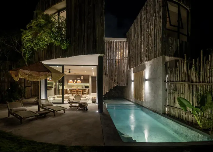 Casa Ek Balam De Lujo Con Piscina Privada Villa Tulum