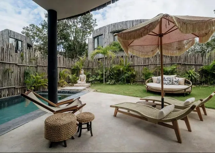 Casa Ek Balam De Lujo Con Piscina Privada